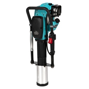 Masina batut stalpi, Detoolz, capacitate cilindrica 52CC, putere 2CP, motor benzina 2 timpi, energie maxima de impact 55J, frecventa maxima impact 1350 BPM - Img 8