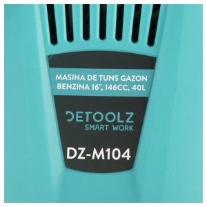 Masina de tuns gazon Detoolz, 3.5CP, 146CC, latime de taiere 40 cm, colector 40L - Img 11