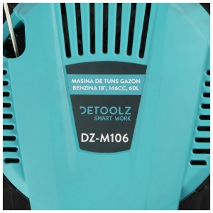 Masina de tuns gazon Detoolz, 3.5CP, 146CC, latime de taiere 46cm, colector 60L, propulsie automata - Img 15