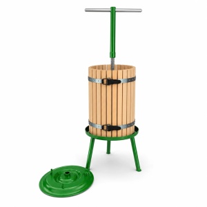 MF 40L grape press with bag and stand