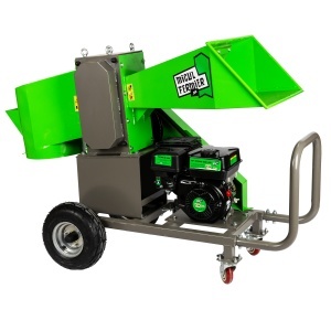 Micul Fermier branch shredder, 7 HP petrol engine, maximum cutting diameter 80 mm, for briquettes - Img 8