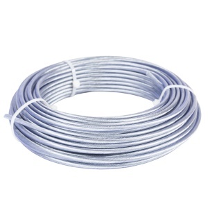 Micul Fermier galvanised steel cable, plastic-coated, diameter 3–4.5 mm, length 25 m