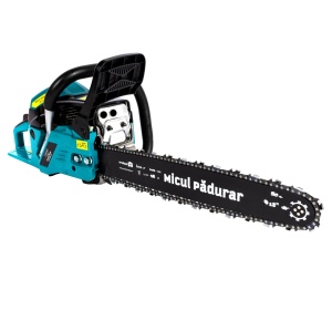 Micul Padurar 5800 chainsaw, 58cc engine capacity, 3.7 hp, 1 x 18" chain + 1 guide bar, recoil starter, quick start - Img 5