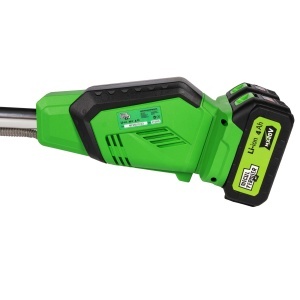 Motocoasa (Trimmer) electrica Micul Fermier 2x20V, 2 acumulatori 4Ah, maner dublu, motor fara perii - Img 5