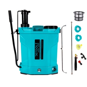 Pompa de stropit Detoolz, capacitate 16l , cu acumulator / manuala - Img 12