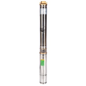 Pompa submersibila Micul Fermier, diametru 3.5", 0.75 kW, debit maxim 4500 l/h, inaltime maxima de pompare 87m, 13 turbine