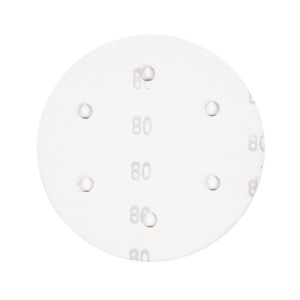Set of 10 abrasive paper P80 6ga 6 sheets 215mm - Img 4