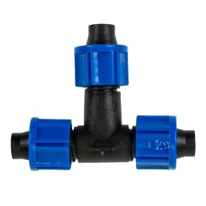 Set of 10 'Little Farmer' T-connectors for drip tape - Img 2