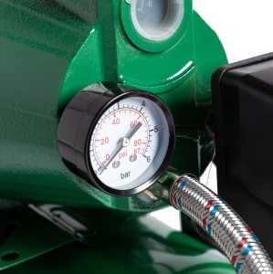 Small Farmer 1.5 kW, maximum flow 3000l/h, maximum pumping height 53m, cast iron pump body, expansion tank capacity 24 litres - Img 7