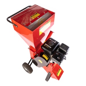 Small Wood chipper, Ø76mm, 6.5 HP petrol engine for sawdust - Img 8