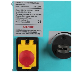 Strung electric prelucrare lemn 550W cu functie de copie - Img 6