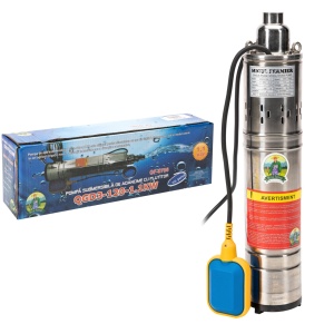 Submersible water pump 1,1kw 120m (cannon) with MF float - Img 2