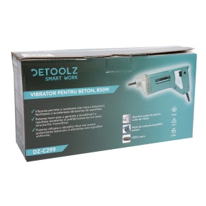 Vibrator de beton Detoolz, putere 850W, ax 35mm - Img 5