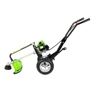 Wheeled brush cutter, Micul Fermier, 2.5 HP, 52 cc B2T PR, 3 accessories - Img 3