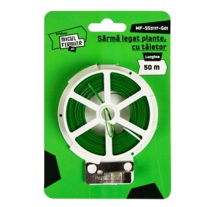 ‘Micul Fermier’ plant binding wire, 50m long, with cutter