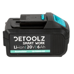 Acumulator Li-Ion, Detoolz, 20V, 6Ah - Img 7
