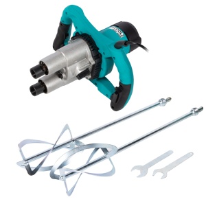 Amestecator materiale constructii Detoolz putere 1800W, 2 palete - Img 9