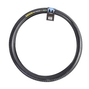 Bicycle tyre 26x1.75", ETRTO 47-559, model M-1400, puncture protection 1mm, black, Street profile
