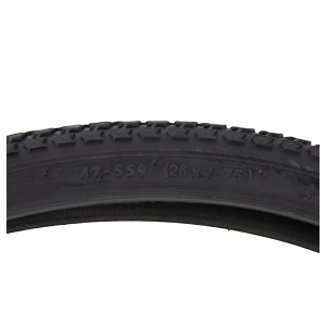 Bicycle tyre 26x1.75", ETRTO 47-559, model VERT-X, black, Street profile - Img 2