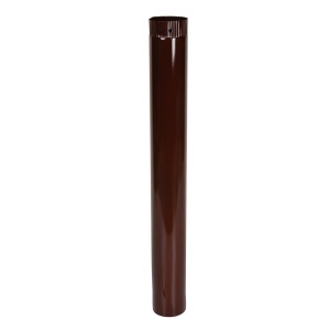 Burlan soba pe lemne 100cm ø120mm Maro
