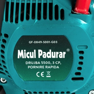 Cha chainsaw Micul Padurar 5500 55CC 55CC 3CP 1 blade 16" and 1 chain, quick start - Img 14