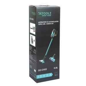 Cordless vacuum cleaner 120W, 0.8L 2200mAh - Img 13