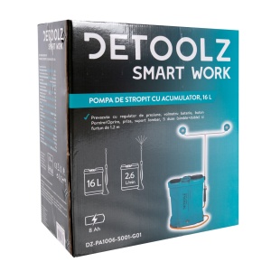 Detoolz 16 litre cordless spray pump Detoolz 16L - Img 11