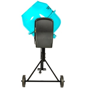 Detoolz concrete mixer, 140-litre capacity, 850W power, cast iron mixing drum, with wheels - Img 3