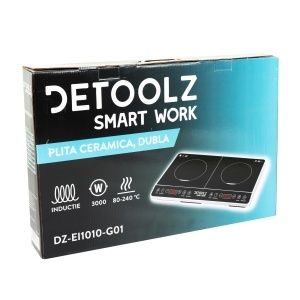 Detoolz double ceramic hob, induction, 3000W 8NT - Img 6