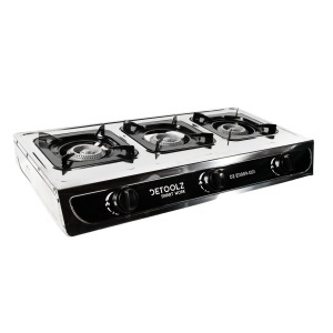Detoolz portable mini cooker, 8.4 kW, 3 burners, Piezo ignition - Img 5