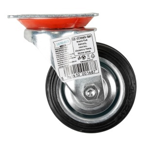 Detoolz swivel castor, rubber 75x22mm G01 - Img 2