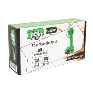 Foarfeca electrica Micul Fermier 20V, 2 Ah, capacitate maxima de taiere 40mm, Brushless - Img 8