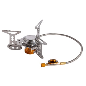 Folding camping stove with piezo ignition 150*85mm - Img 2