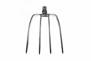 Fork with 4 metal horns
