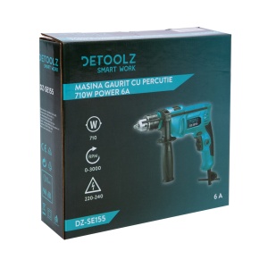 Hammer drill 710W power 6A - Img 7