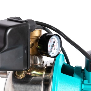 Hidrofor Detoolz 0.75 kW, debit 3300l/h, inaltime de pompare 45m, carcasa pompa inox, volum butelie 50 litri - Img 4