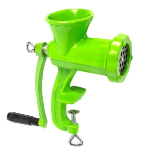 Little Farmer cast iron meat mincer with sieve