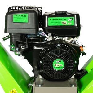 Micul Fermier branch shredder, 15 hp petrol engine, with tow hook, maximum cutting diameter 120 mm, for wood chips - Img 12