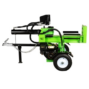 Micul Fermier wood splitter, 6.5 HP, 22 tonnes, Ø50 cm, B4T hook