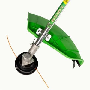 Motocoasa (Trimmer) electrica Micul Fermier 2x20V, 2 acumulatori 4Ah, maner simplu, motor fara perii - Img 4
