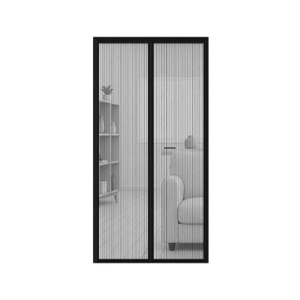 Plasa magnetica Micul Fermier, anti insecte si tantari, pentru usa, dimensiune 100*210 cm, maro