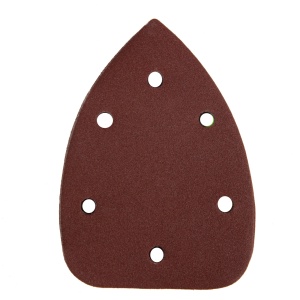 Sanding paper set 135x95mm P120 6 holes (10/set)