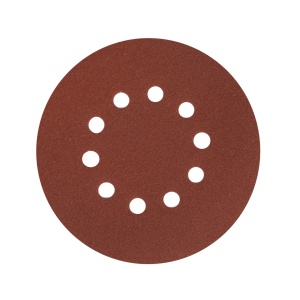 Set of 10 abrasive paper P120 10ga 215mm