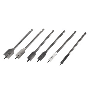 Set of 6 flat drill bits, 10–25 mm - Img 2