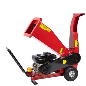 Shredder for branches and vines Little Farmer, Ø76mm, petrol engine 6.5CP for sawdust - Img 9
