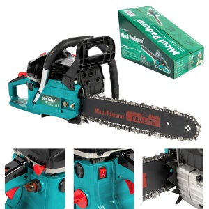 Small Cha Chainsaw 5200 52CC 52CC 2.7CP 2 blades16" and 2 chains, quick start