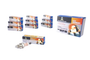 Spark plug 2T Small Farmer, thread M14*1.25, thread length 9 mm, 3 ends - Img 4