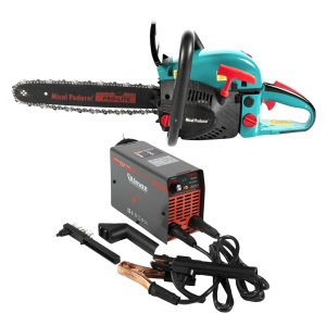 SPECIAL OFFER: 'Micul Padurar' 2.9 HP chainsaw + Almaz welding machine