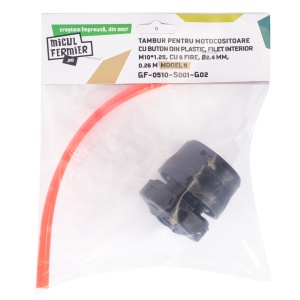 Tambur 2.4 mm Micul Fermier, buton plastic Model 9 - Img 6