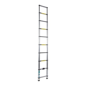 Telescopic ladder Detoolz, maximum height 2.9m, 10 steps, maximum weight 150 kg - Img 3